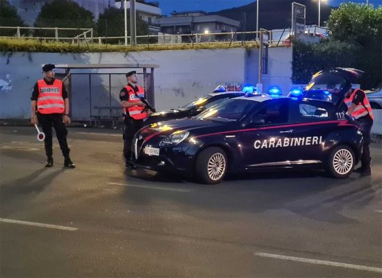Viterbo - Controlli carabinieri 