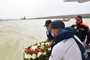 Santo Marcianò in visita alla capitaneria di porto di Civitavecchia