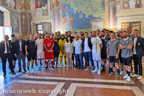 Sport - Calcio - Viterbese - Le nuove maglie