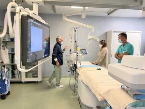 Viterbo - Belcolle - Il nuovo angiografo