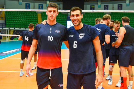 Sport - Pallavolo - Umberto Caporossi e Giuseppe Ottaviani