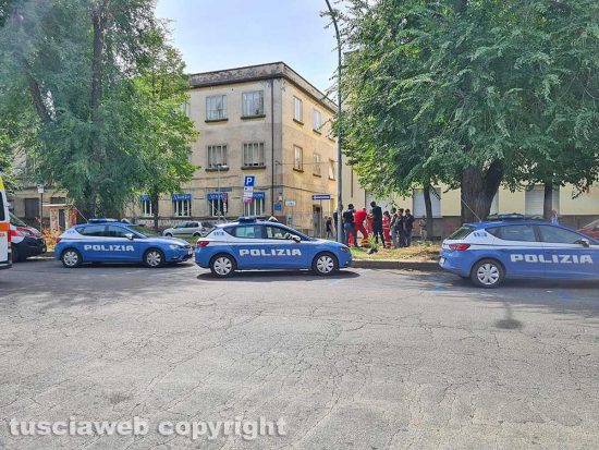 Viale Trento - L’intervento di polizia e 118