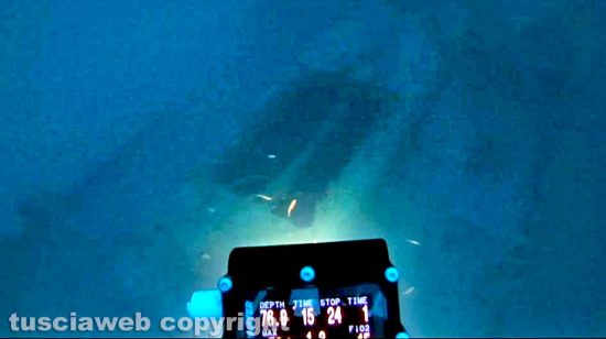 Civitavecchia - Trovato relitto a 90 metri di profondità
