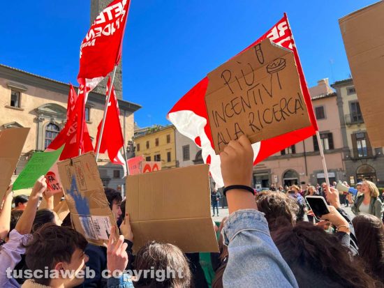 Viterbo - Sciopero globale per il clima