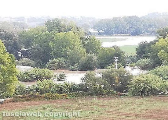 Maltempo a Montalto di Castro - Allarme per il livello del fiume Fiora
