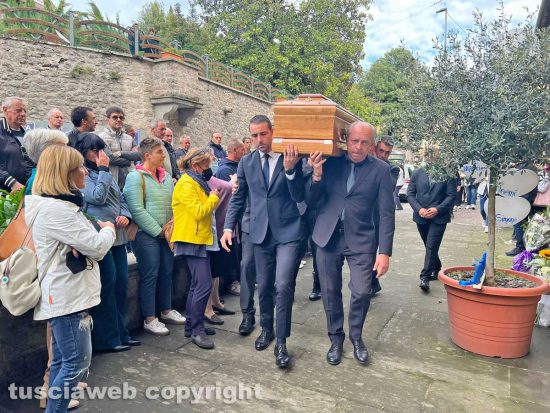 Canepina - I funerali di Samuele Orlandini