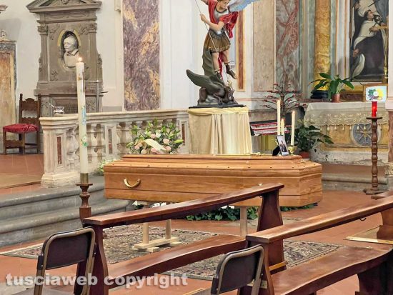 Canepina - I funerali di Samuele Orlandini