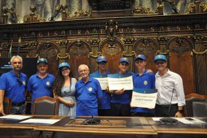 Sport - Baseball - Leonardo Bertollini, Emanuele Ceccariglia e Giuseppe Tabarrini premiati dal comune