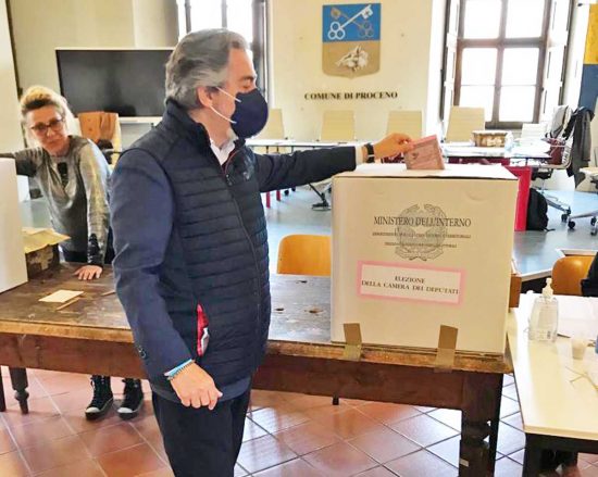 Elezioni politiche 2022 - Francesco Battistoni al voto