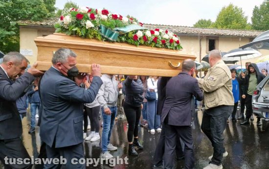Vallerano - I funerali di Paolo Floriani detto Terzo