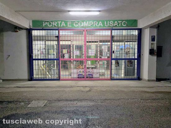 Il Mercatino dell'usato di via Garbini
