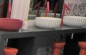 L’arredo della casa del GfVip è targato Ceramica Flaminia di Civita Castellana