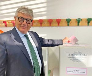 Elezioni politiche 2022 - Umberto Fusco al voto al voto