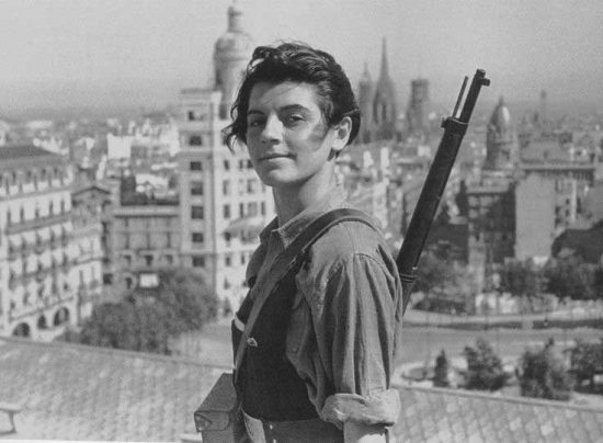 La fotografa di guerra Gerda Taro