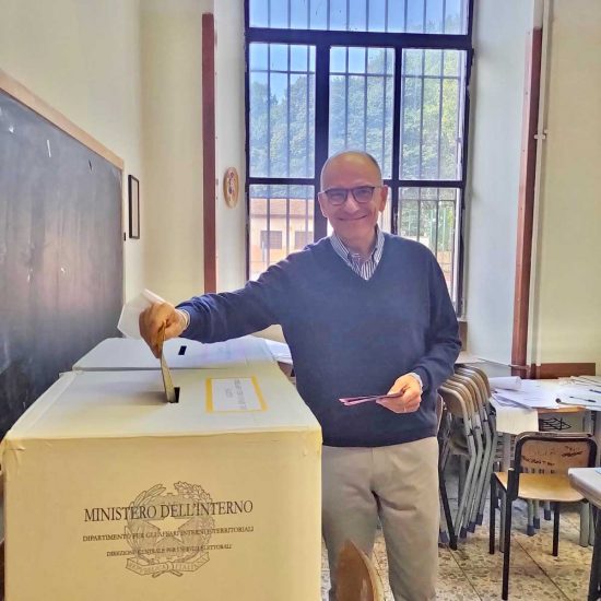 Elezioni politiche 2022 - Enrico Letta al voto