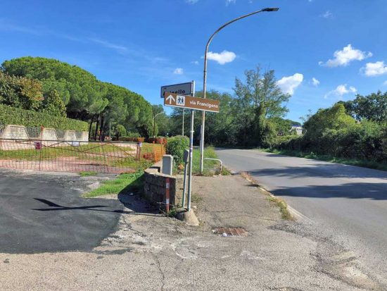 Montefiascone - La Cassia in località Asinello