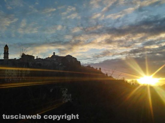 Tramonto a Montepulciano