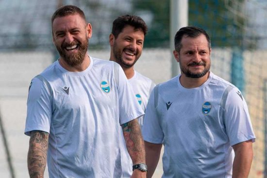 Sport - Calcio - Spal - L'ex Viterbese Emanuele Mancini nello staff di Daniele De Rossi