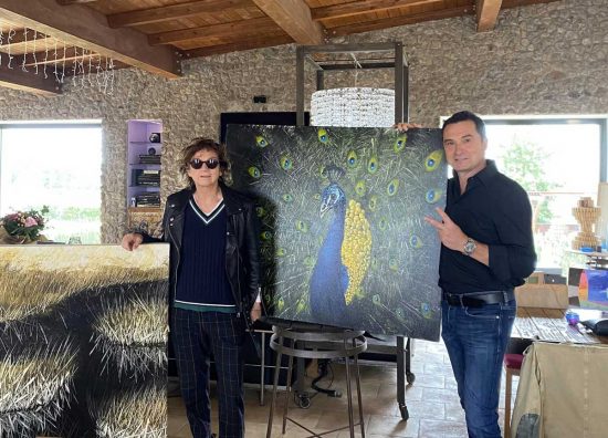 Gianna Nannini con Gino Bernardini