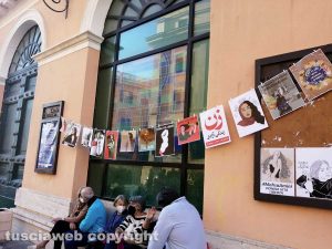 Civitavecchia - Le Ardite - La manifestazione di solidarietà con le donne iraniane