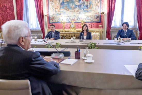 Consultazioni del presidente Mattarella con la delegazione del Movimento 5 stelle