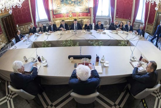 Quirinale - Le consultazioni - Centrodestra