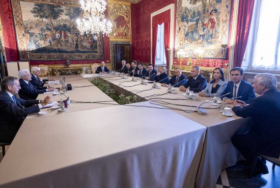 Quirinale - Le consultazioni - Centrodestra