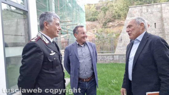 I pirati della bellezza - Pietro Grasso con il questore Giancarlo Sant’Elia e il comandante dei carabinieri Massimo Friano