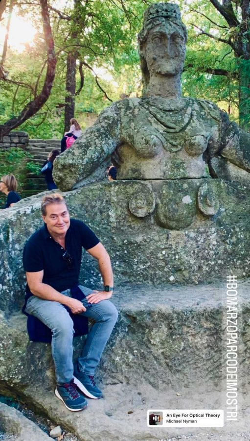 Corrado Guzzanti al Parco dei mostri di Bomarzo