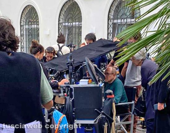 erdone alle Terme dei Papi per girare la seconda stagione di "Vita da Carlo"