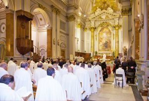 L'investitura dei cavalieri e le dame dell'ordine equestre del Santo sepolcro