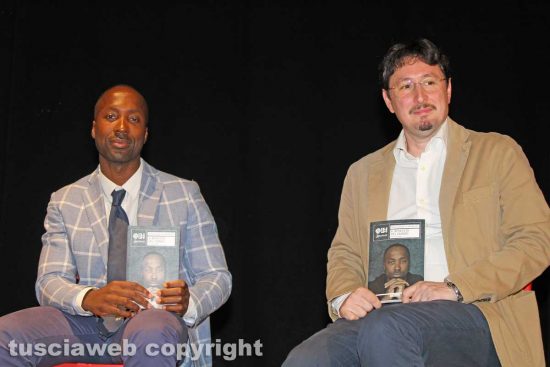 Viterbo - Rudy Guede e Pierluigi Vito
