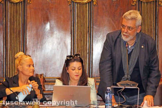 Viterbo - Consiglio comunale - Chiatti, Frontini e Antoniozzi