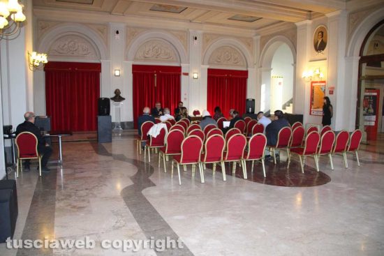 Viterbo - Il foyer del teatro dell'Unione