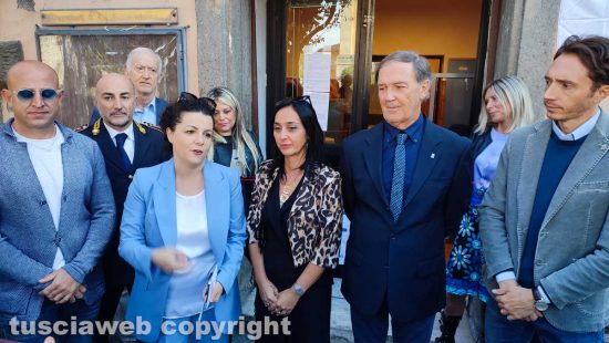 Viterbo - Bagnaia - Inaugurazione sportello anagrafe