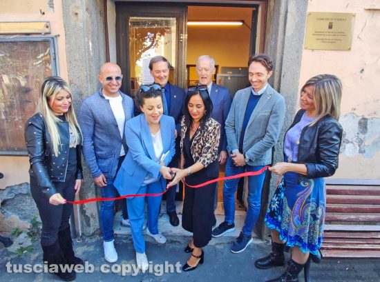 Viterbo - Bagnaia - Inaugurazione sportello anagrafe