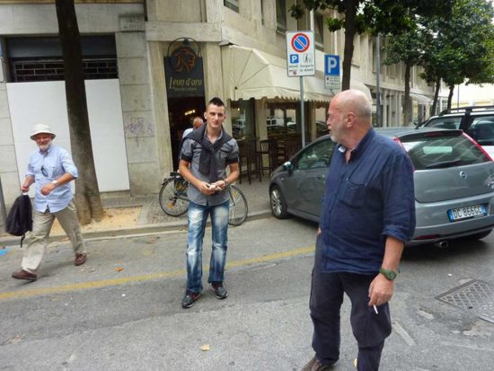 Kemal Keshan con Toni Capuozzo