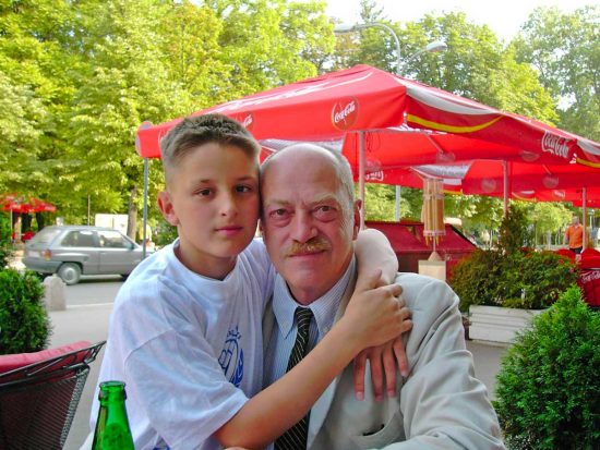 Kemal Keshan con Toni Capuozzo