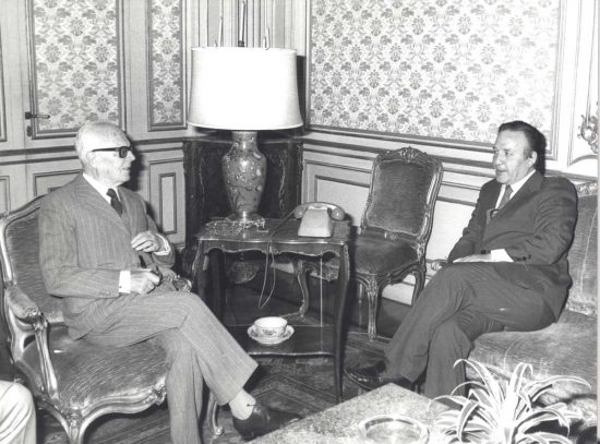 Luigi Petroselli e Sandro Pertini