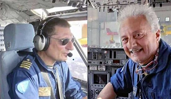 Canadair precipitato sull'Etna - Matteo Pozzoli e Roberto Mazzone