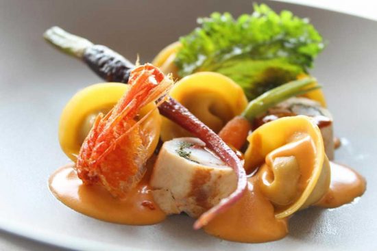 Il piatto cucinato da Gianmarco Pallotta