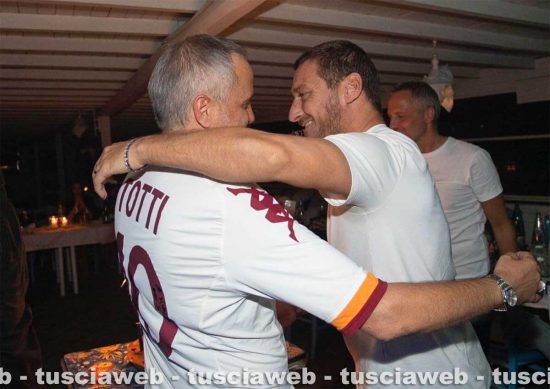 Francesco Totti e Stefano Quartieri