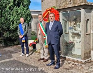 Viterbo - La commemorazione di Luigi Petroselli