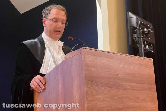 Viterbo - L'inaugurazione dell'anno accademico dell'Unitus - Ubertini