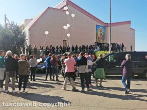 Civitavecchia - Il funerale di Marco Rossetti