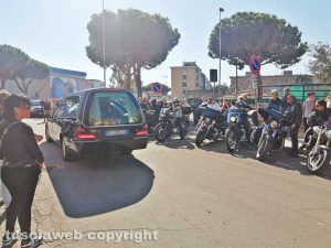 Civitavecchia - Il funerale di Marco Rossetti