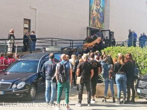 Civitavecchia - Il funerale di Marco Rossetti