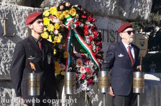 Viterbo - Paracadutismo - La commemorazione della battaglia di El Alamein