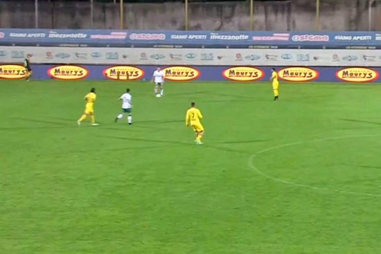 Sport - Calcio - Lo sponsor Maury's sui led del Rocchi