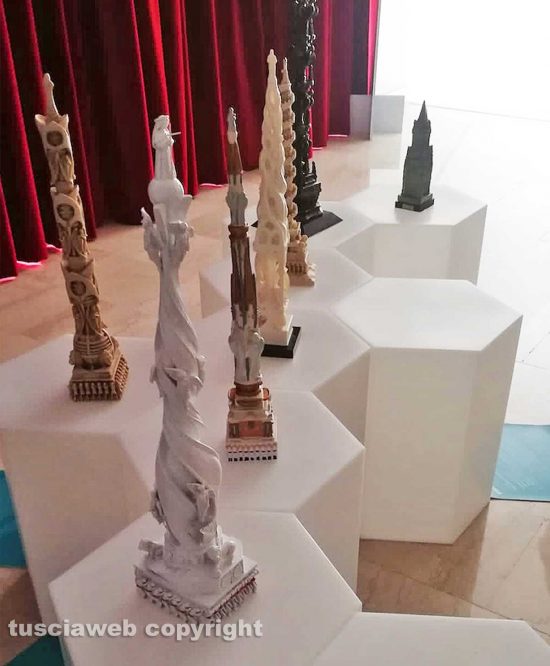 Università Sapienza - Mostra macchina Santa Rosa nel teatro di ateneo